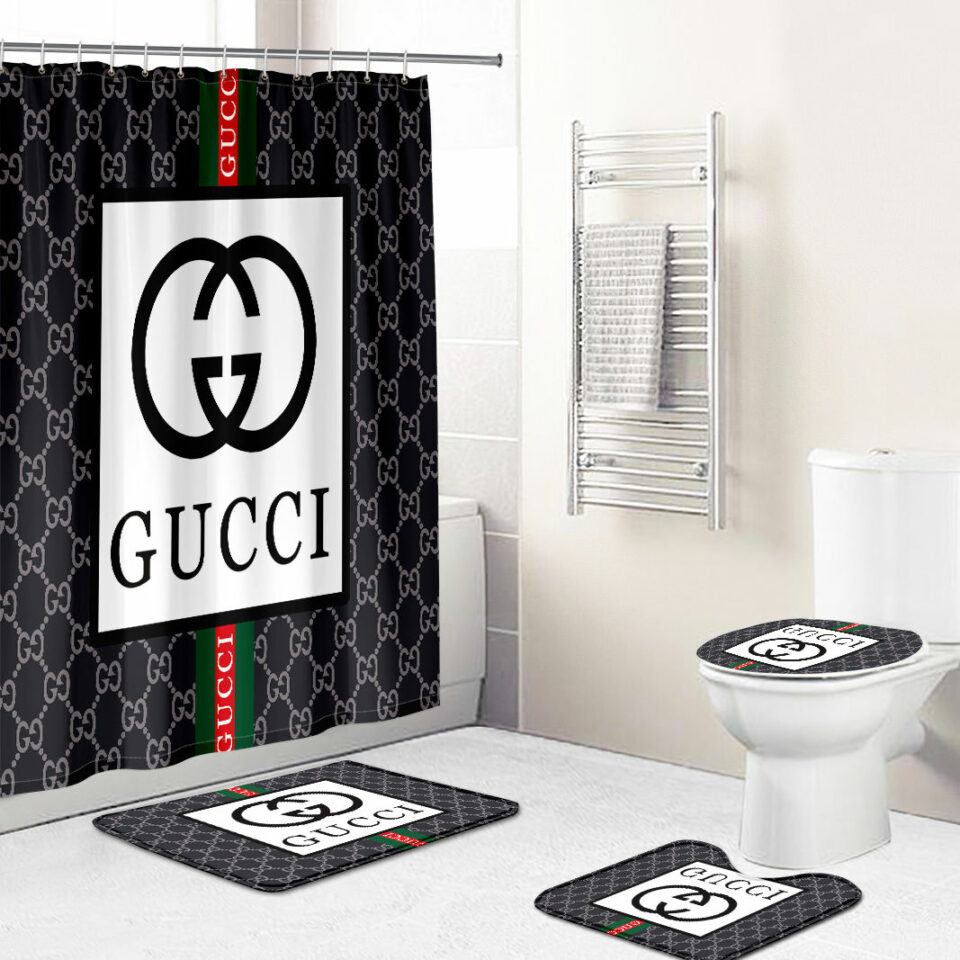 133083787824803157-gucci-bathroom-set-gray-and-black-white-logo-Full-shower-curtain_37ea3315-12d2-413f-891a-a2b367192e61_1024x1024@2x
