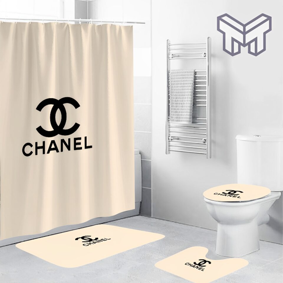 Chanel-Beige-Clasic-Fashion-Luxury-Brand-Bathroom-Set-Home-Decor-Shower-Curtain-And-Rug-Toilet-Seat-Lid-Covers-Bathroom-Set