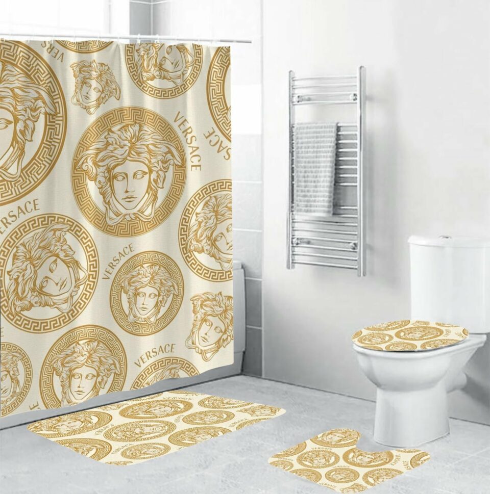 Versace-Yellow-Logo-Pattern-In-Beige-Background-Bathroom-Shower-Curtain-Set_187ccd0e-102d-4c03-8d9d-a214333f502a_1024x1024@2x