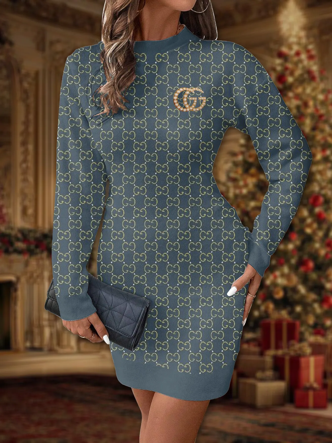 NEW2BRELEASE-GUCCIC2AE2BSweater2BDress2BIn2BSignature2BMonogram2BLKL2127TQD022B0XV_2-OiZMH